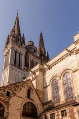 Fototapeta na wymiar Cathédrale d'Angers
