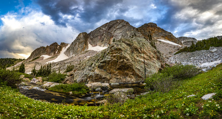 Medicine Bow Peak in Wyoming