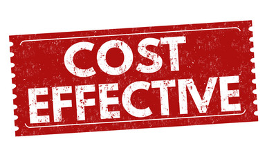 Cost effective sign or stamp