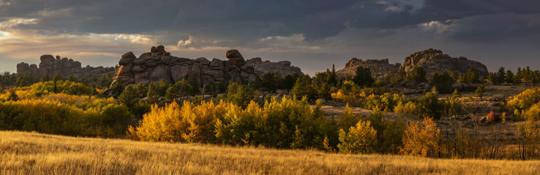 Vedauwoo in the Fall Panorama