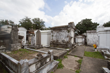 Fototapeta na wymiar New Orleans Cemetery