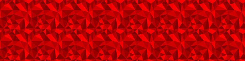 Abstract Dark Red Pattern with Triangles. Structural Polygonal Texture.