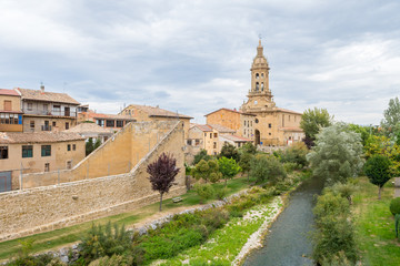 Fototapeta premium beautiful town of la rioja, Spain
