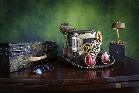 Steampunk cappello pipa