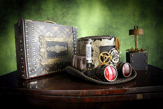 Steampunk cappello pipa