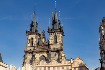 Fototapeta na wymiar Altstadt und Rathaus Prag