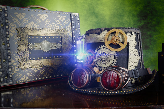 Steampunk cappello pipa