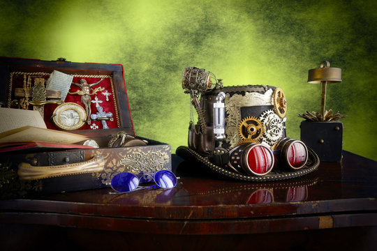 Steampunk cappello pipa