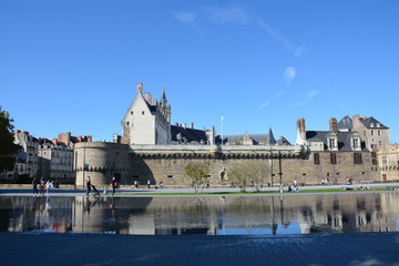 Fototapeta na wymiar Nantes - Château des ducs de Bretagne