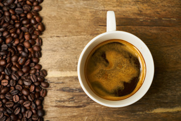 Coffee Beans and Coffee
