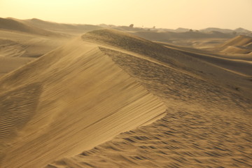 Dubai Emirates sand dunes