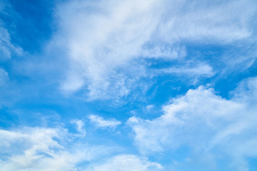 Blue Sky with Clouds