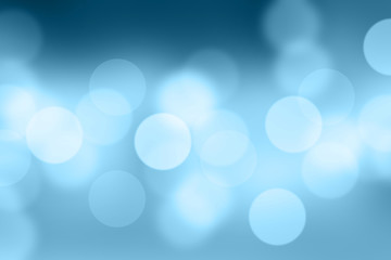 Fototapeta premium Blurred abstract blue background for presentation product or wallpeper webpage background, Bokeh design