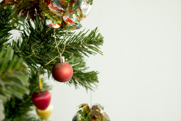 Decorated Christmas tree