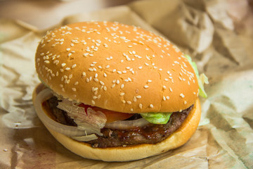 delicious Meat hamberger
