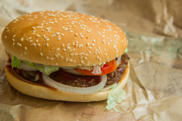 delicious Meat hamberger