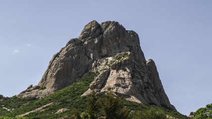 Peña de Bernal's monolith in Mexico