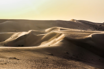 Fototapeta na wymiar Dubai Emirates desert
