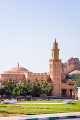 Fototapeta na wymiar Al Ain mosque Emirates