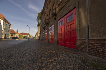Front der Feuerwehr