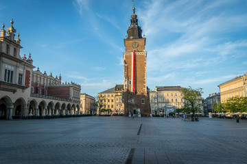 Fototapeta na wymiar Stare Miast, Krakow Historical Center. Poland