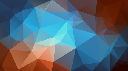 Obraz premium Retro color triangle background. Wallpaper