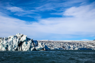 Jökulsárlón Glacier Lagoon in Southern Iceland