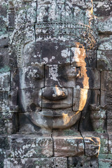  Gesichter am Tempel von Bayon, Angkor, Kambodscha