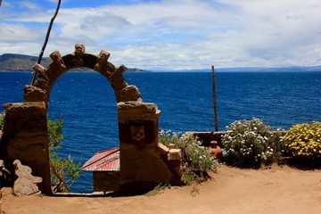 Fototapeta premium Peru Lake Titicaca