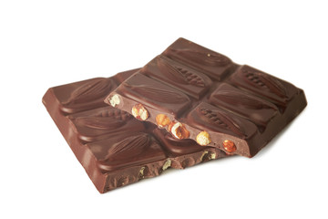 Chopped chocolate bars