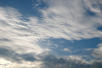 blue sky and clouds background