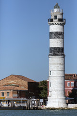 Lighthouse on the Island of Burano - Venice - Italy
