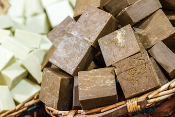 Home Made Natural Soaps Made from Vegetable Oils