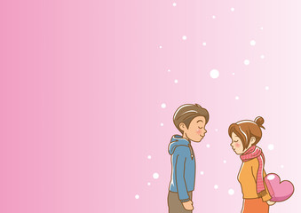 恋人のイメージイラスト