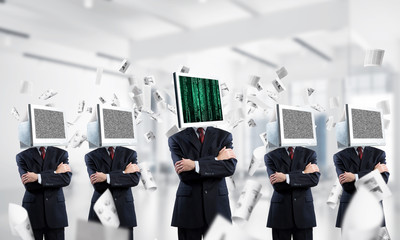 Business addiction on modern technologies.