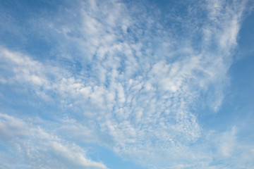 blue sky and clouds background