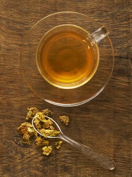 Herbs used to make herbal tea