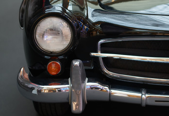 headlight old retro car