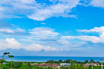 沖縄石垣島　高台からの景色