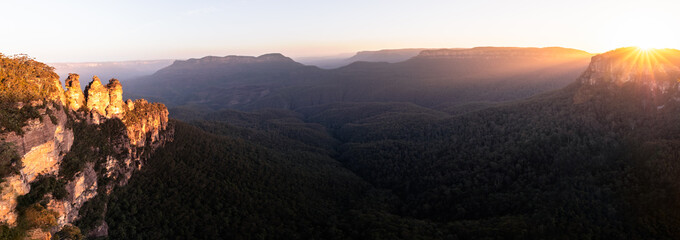 three sisters panorama