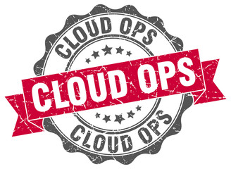 cloud ops stamp. sign. seal