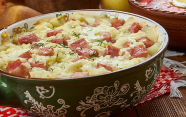 Belarusian Pork and Potato Pie