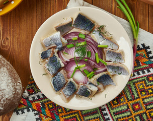 Lithuanian Christmas herring