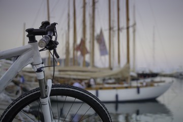 bicicletta al porto