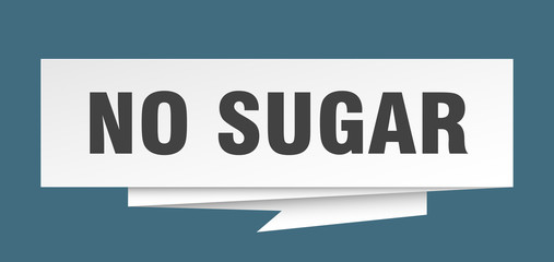 no sugar