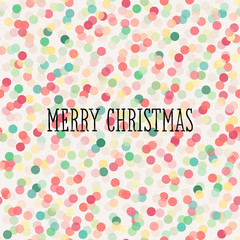 Christmas card with elegant branches of snowy berries isolated on white background