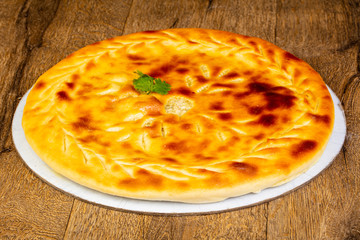 Traditional Ossetian pie