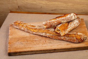 Homemade tasty bread