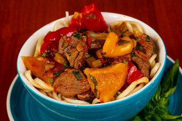 Usbek cuisine - lagman