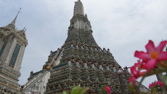Wat Arun is a Buddhist temple in Bangkok Yai district of Bangkok, Thailand, on the Thonburi west bank of the Chao Phraya River. The temple derives its name from the Hindu god Aruna, often personified 
